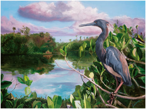 Handcrafted Oil Painting by Linda Relis